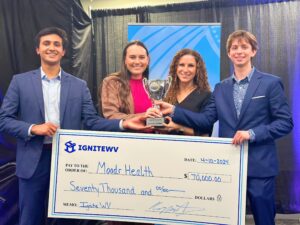 Moodr Health wins regional startup competition, heading to California for global contest